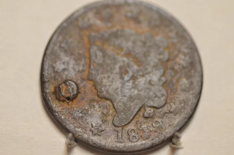 1818 Coronet Head Large Cent Item # 5384 Cover
