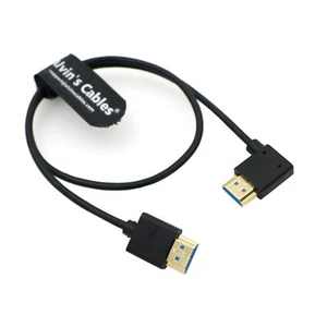 8K HD HDMI 2.1 Kabel gerade nach rechts HDMI High Speed für Atomos 50 cm - Picture 1 of 5