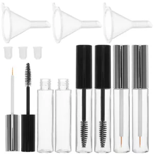 3 PCS Mascara Tube Lash Container Eyelash Tubes with Wands Empty Travel - Picture 1 of 12