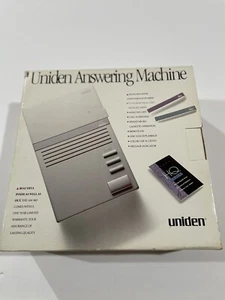 Uniden Am 460 HQ Series Telephone Answering Machine With Micro Cassette Complete - Picture 1 of 6