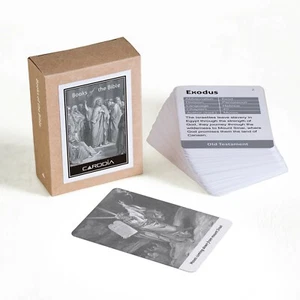 Books of the Bible flashcards (with woodcut illustrations) - Picture 1 of 6