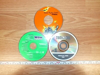 Lot of 3 Random CD's Two for One/Wow hits 2014/Less Than Jake Anthem *DISC ONLY* Foto 1 de 2
