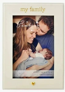 Bilderrahmen Bambino Ich und meine Familie 6" x 4" Geschenk verpackt - Bild 1 von 2