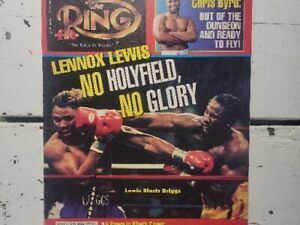 Lennox Lewis Shannon Briggs August 1998 The RING Magazine 