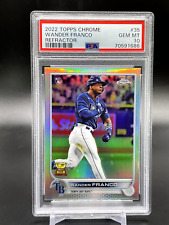 2022 Topps Chrome 35 Wander Franco RC Rookie Refractor PSA 10