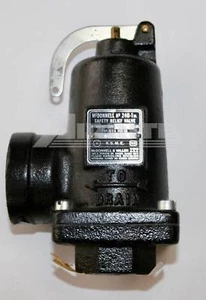 McDonnell - 240-1 - Válvula de alivio de presión - 30 lbs. - 910000 B.T.U. - NIB - NOS - Imagen 1 de 3