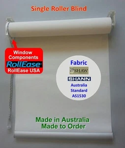 Single Roller, Holland Blind, Australian Custom Made - Picture 1 of 1