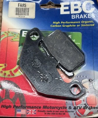 EBC FA85 Brake Pads Kawasaki VN800 VN750 EN500 Vulcan Eliminator EL EX 250 ZX VN - Image 1 of 4