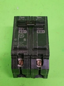 Disyuntor GE THQL2140 2P 40A 120/240V tipo THQL - Imagen 1 de 8