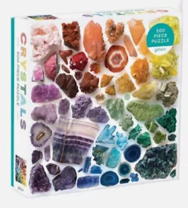 NEW BOX Galison RAINBOW CRYSTALS 500 piece JIGSAW PUZZLE 20 x 20" - Picture 1 of 1