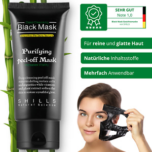 Black Mask Premium Peel Off Gesichtsmaske Pickel Akne Entferner Natürlich Aktiv