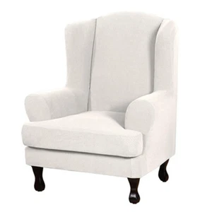 Recliner Chair Covers Slipcovers Sofa Stretch Wing Back Armchair Wingback Cover - Picture 1 of 21