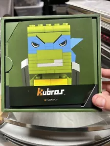 Ninja Turtles MEGA BLOKS Kubros SDCC 2016 Exclusive Leonardo 42 Only - Picture 1 of 6