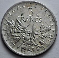  5 francs 1963 Francia 