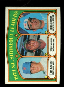 1972 Topps Baseball #95 NL Strikeout Leaders Card - VG #2357 - Picture 1 of 1
