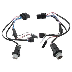 2Pc Headlight Lamp Wiring Harness Adapter For Dodge Ram 1500 2500 3500 2013-2018 - Picture 1 of 12
