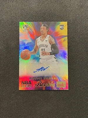 ALONDES WILLIAMS 2022-23 Panini NBA Hoops HOT ROOKIE INK Signatures Autograph RC - Image 1 of 4