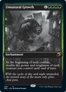 MTG UNNATURAL GROWTH FOIL EXC - CRESCITA INNATURALE - DBL - MAGIC - Picture 1 of 1