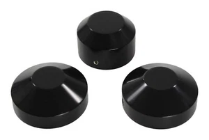 Cover-Set - Gabelbrücke - Smooth - Aluminium - schwarz → XVS 1100 - Bild 1 von 5