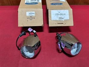 NOS 1967-1968 FORD MUSTANG SHELBY BACKUP LIGHTS C7ZZ-15511-B C7ZZ-15512-B 67-68 - Picture 1 of 7