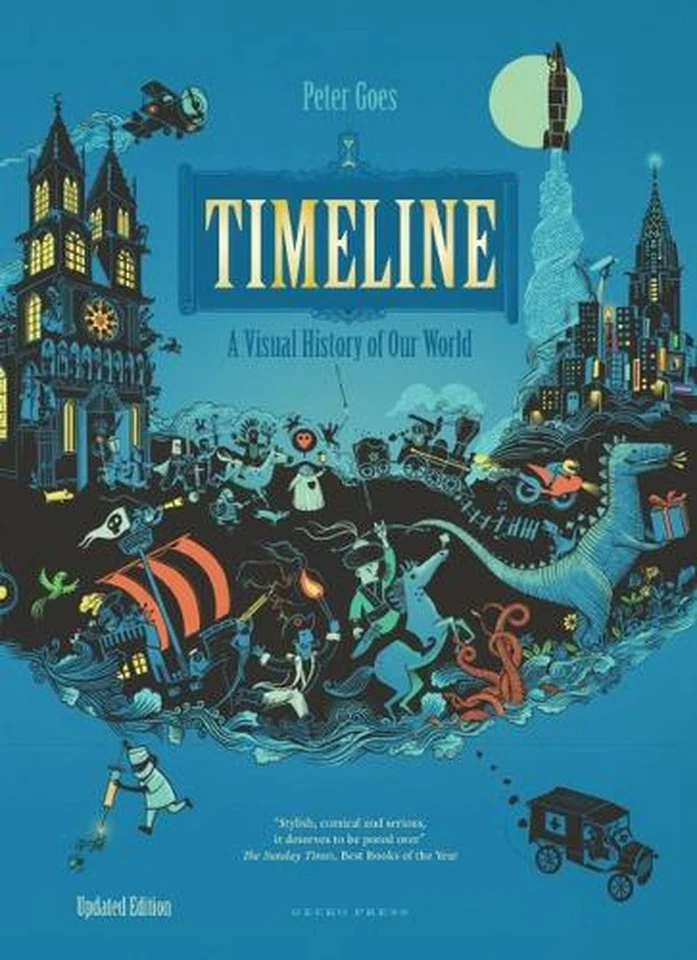 Timeline (Revised Edition): A Visual History of Our World by Peter Goes Hardcove - Image 1 of 1