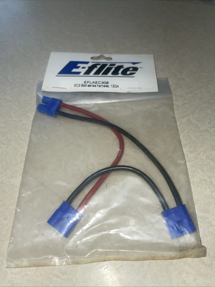 E-FLITE EFLAEC308 = EC3 BATTERY SERIES HARNESS, 13GA. (NEW) - Image 1 of 1