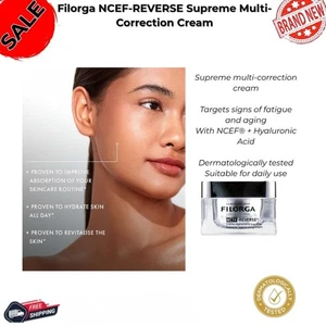Filorga NCEF Revitalizing Face Cream Anti-Aging Action 50ml Reverse Signs Aging - Picture 1 of 5