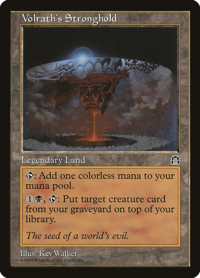 MTG Magic the Gathering Volrath's Stronghold (143/143) Stronghold HP - Image 1 of 1