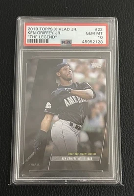 PSA 10 - Ken Griffey Jr - 2019 Topps X Vlad Jr "The Legend" - Derby Legends #22 - Image 1 of 2