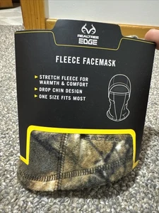 Realtree Edge Fleece Facemask One Size Fits Most Camouflage Stretch *NEW* - Picture 1 of 2