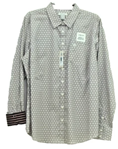 Ariat Women Kirby Stretch Caidan Sea Spray Button Up Shirt Long Sleeves 2XL - Picture 1 of 4