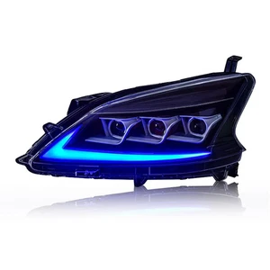 Front Left & Right LED Headlights For 2012-2015 Nissan Sylphy (A Touch of Blue) - Picture 1 of 16