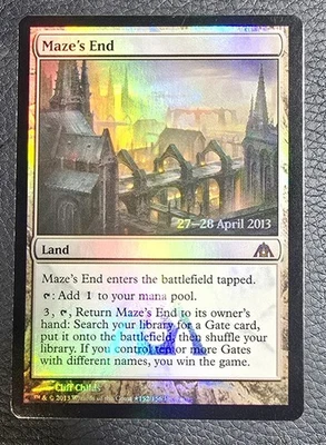 Maze's End Dragon's Maze Foil MTG Magic Card - Image 1 of 2