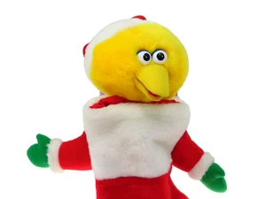 Vintage großer Vogel Weihnachtsstrumpf 1998 Plüschkopf Sesamstraße Muppets 22 Zoll - Bild 1 von 12