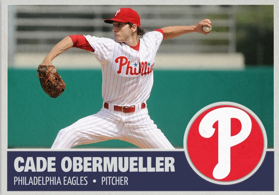 Cade Obermueller MLB Draft segunda ronda selección Philadelphia Phillies Iowa Hawkeyes Foto 1 de 1