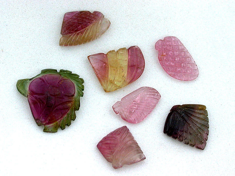 Lote de 35,50 quilates Warermelon rosa turmalina talla piedra preciosa piedras preciosas EBS517 Foto 1 de 1