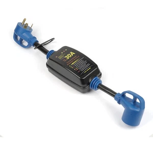 RV Surge Protector 30 Amp with Grip Handles for Camper Trailer Mobilhome Truck - Picture 1 of 7