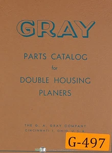 Plantadoras de doble carcasa grises, manuales de lista de piezas - Imagen 1 de 4
