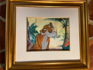 Disney Jungle Book Original Animation Production Cel SHERE KHAN Disneyland COA - Picture 1 of 11