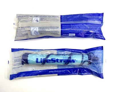 British Army Issue LIFESTRAW PErsonal Water Filter Purification Drinking Sraw