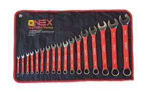 Juego de llaves combinadas de 17 piezas Kit de llaves métricas de 6-32 mm Herramientas de garaje automotrices - Imagen 1 de 4