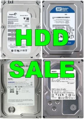 CHEAP 320GB 3.5 Inch Internal PC/Desktop SATA HDD Hard Disk Drive Seagate WD etc - image 1 of 4