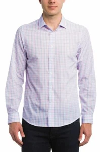 Report Collection Blue Men's Yarn Dye Check, Medium - Picture 1 of 1