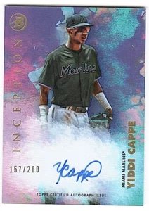 2021 Bowman Inception Autographs #PAYC Yiddi Cappe Rookie #/200 (ref 73063) - Picture 1 of 1