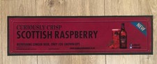 Crabbies Scottish Raspberry Beer Drip Mat Bar Runner - Man Cave Bar