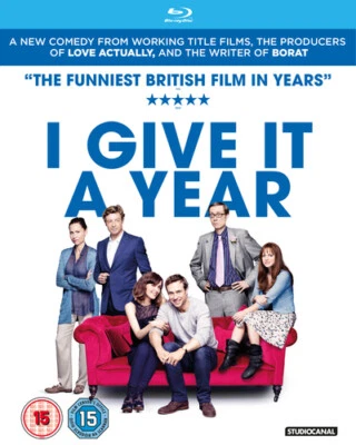 I Give It a Year Blu-Ray (2013) Anna Faris, Mazer (DIR) cert 15 Amazing Value - Image 1 of 2