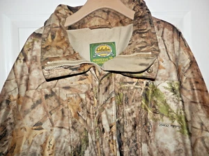Cabela’s XL Gore-Tex Hunting Coat Camo Thinsulate Zonz Woodland No Hood - Picture 1 of 21