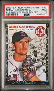 2023 Topps Chrome Platinum Anniversary Black Toile #493 Nomar Garciaparra /10PSA - Picture 1 of 2