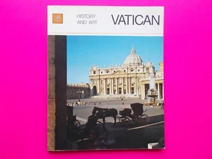 VATICAN - HISTORY AND ART - VINTAGE TOUR GUIDE **LIKE NEW - Picture 1 of 5