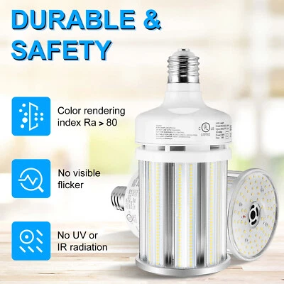 UL DLC 27W 36W 45W 54W 80W 125W LED Corn light Bulb Home Warehouse High Bay Lamp - Image 1 of 4